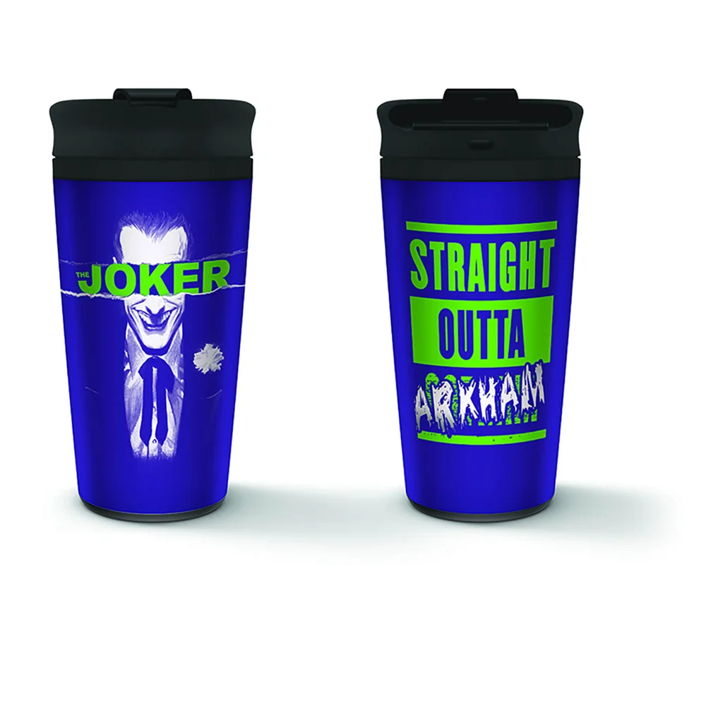 Joker (Arkham) Metal Travel Mug Bild 1