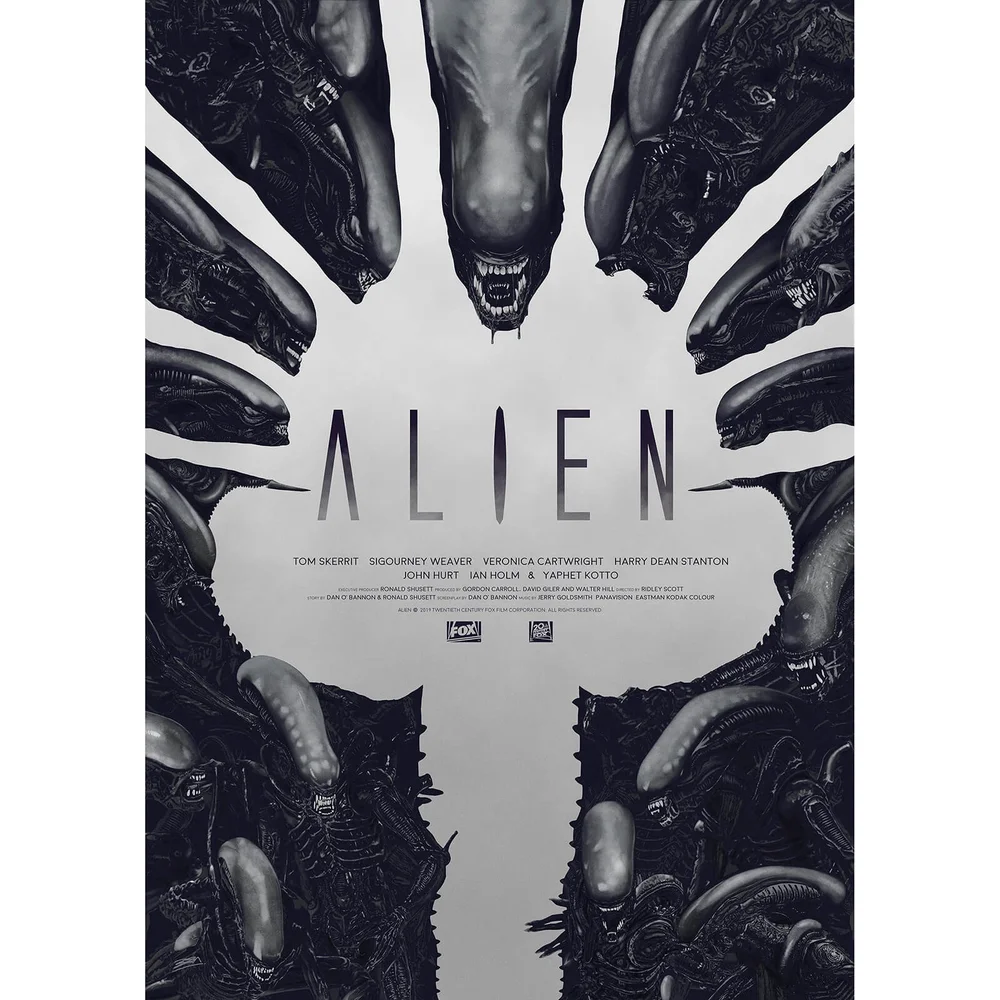 Alien (Face Hugger) Druck Bild 1