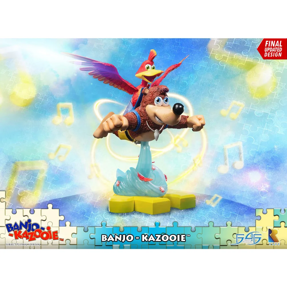 First 4 Figures Banjo-Kazooie Figur Banjo & Kazooie 51 cm Bild 1