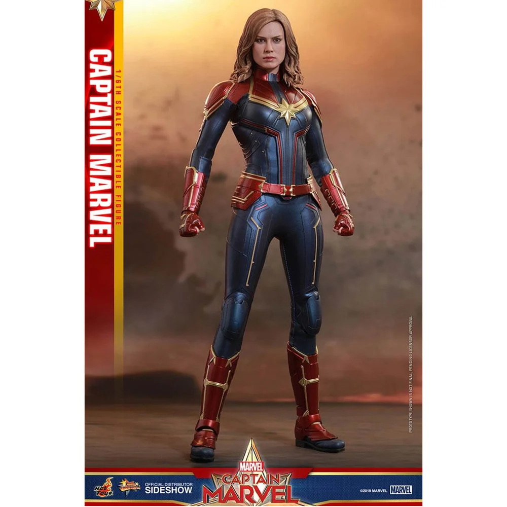 Hot Toys Captain Marvel Movie Masterpiece Actionfigur im Maßstab 1:6 Captain Marvel 29 cm Bild 1