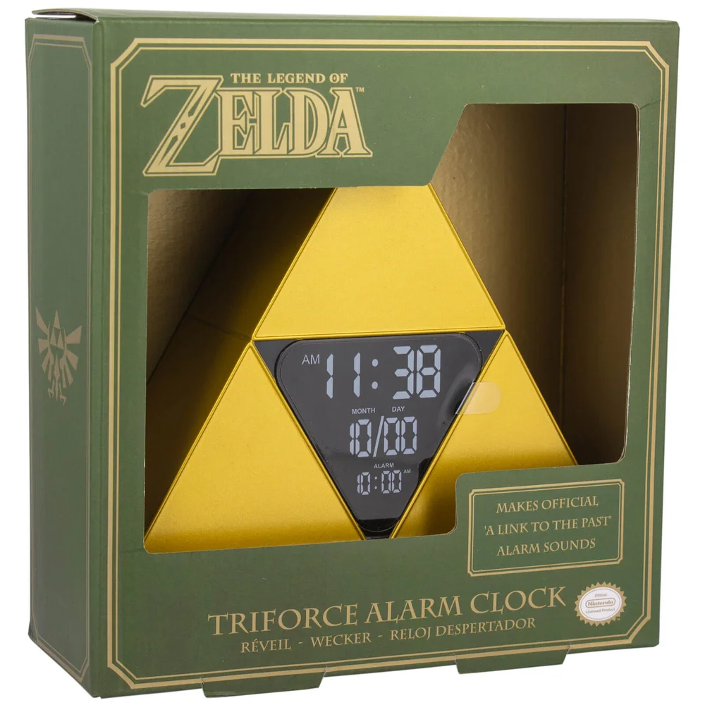 Legend of Zelda-Triforce-Wecker Bild 1