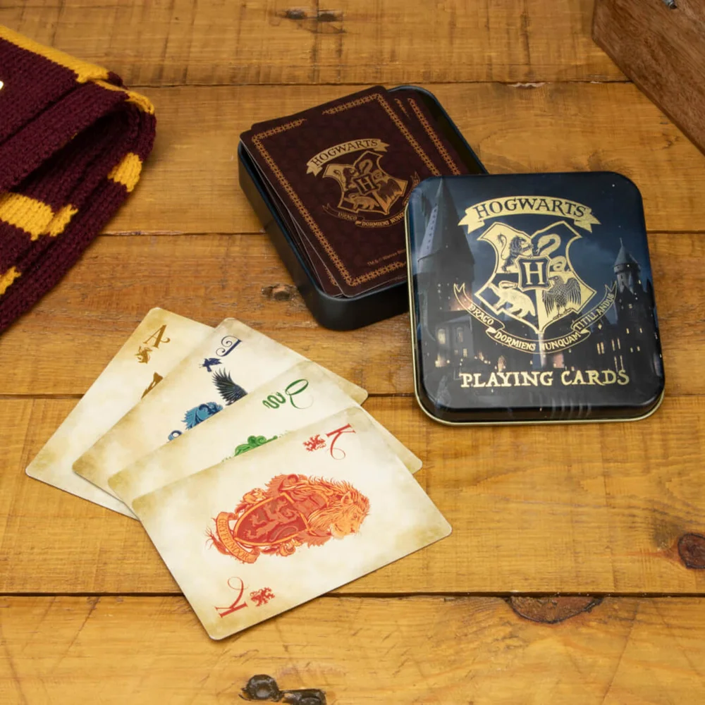 Schloss Hogwarts Spielkarten Bild 1