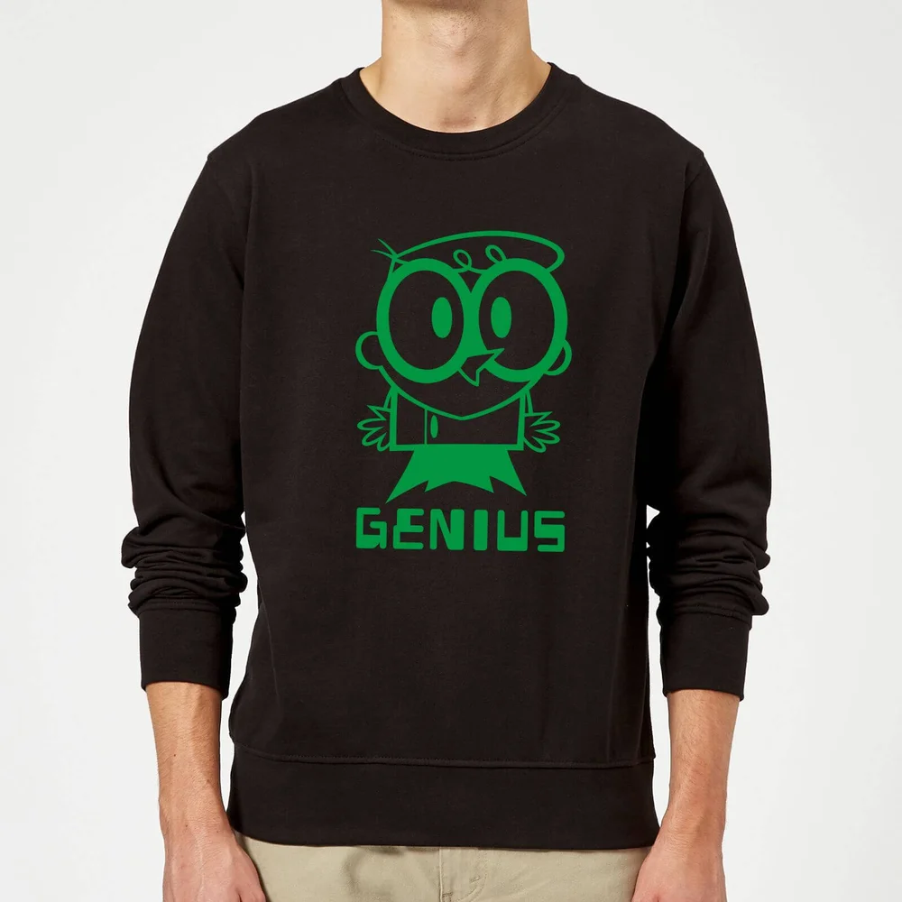Dexters Lab Green Genius Sweatshirt - Black - S Bild 1