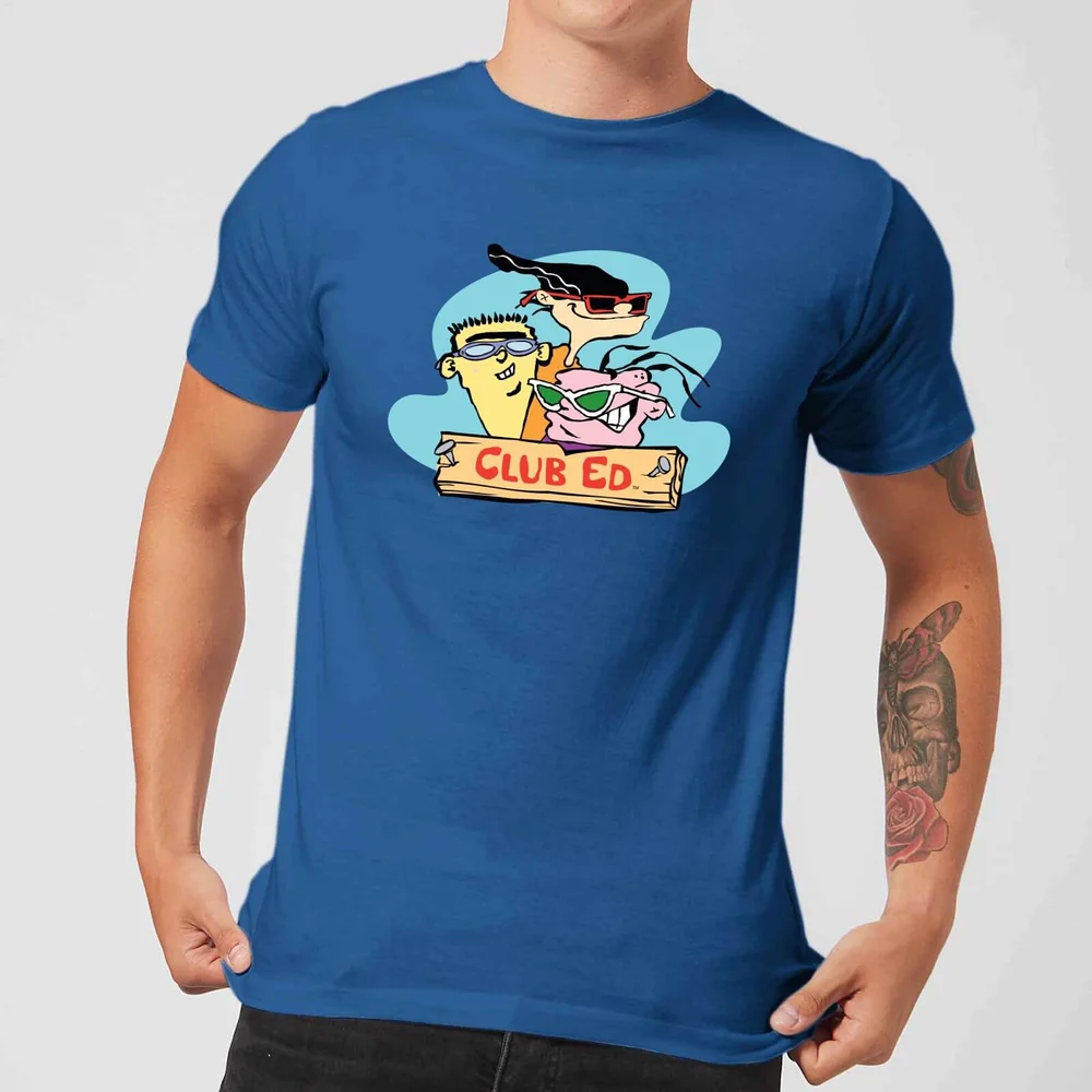 Ed, Edd n Eddy Club Ed Men's T-Shirt - Royal Blue - S Bild 1