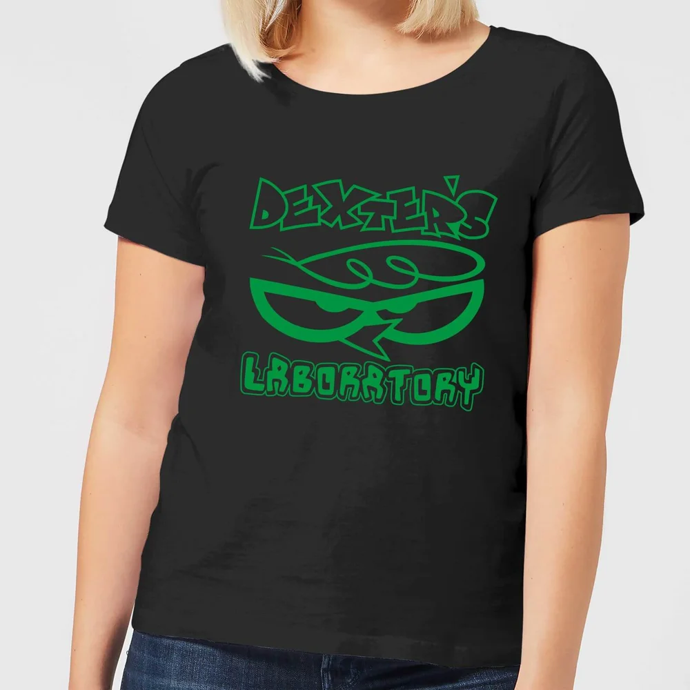 Dexters Lab Logo Women's T-Shirt - Black - XS Bild 1