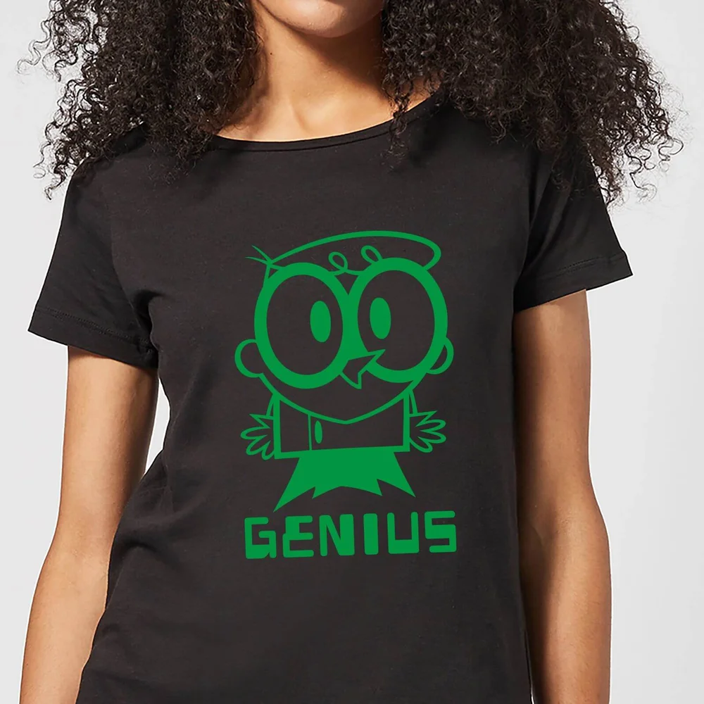 Dexters Lab Green Genius Women's T-Shirt - Black - XS Bild 1