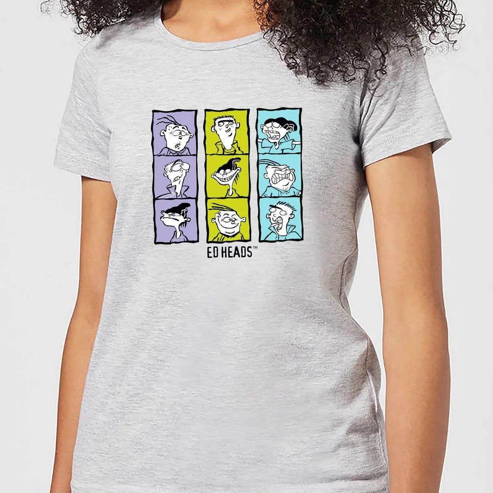 Ed, Edd n Eddy Heads Women's T-Shirt - Grey - XS Bild 1