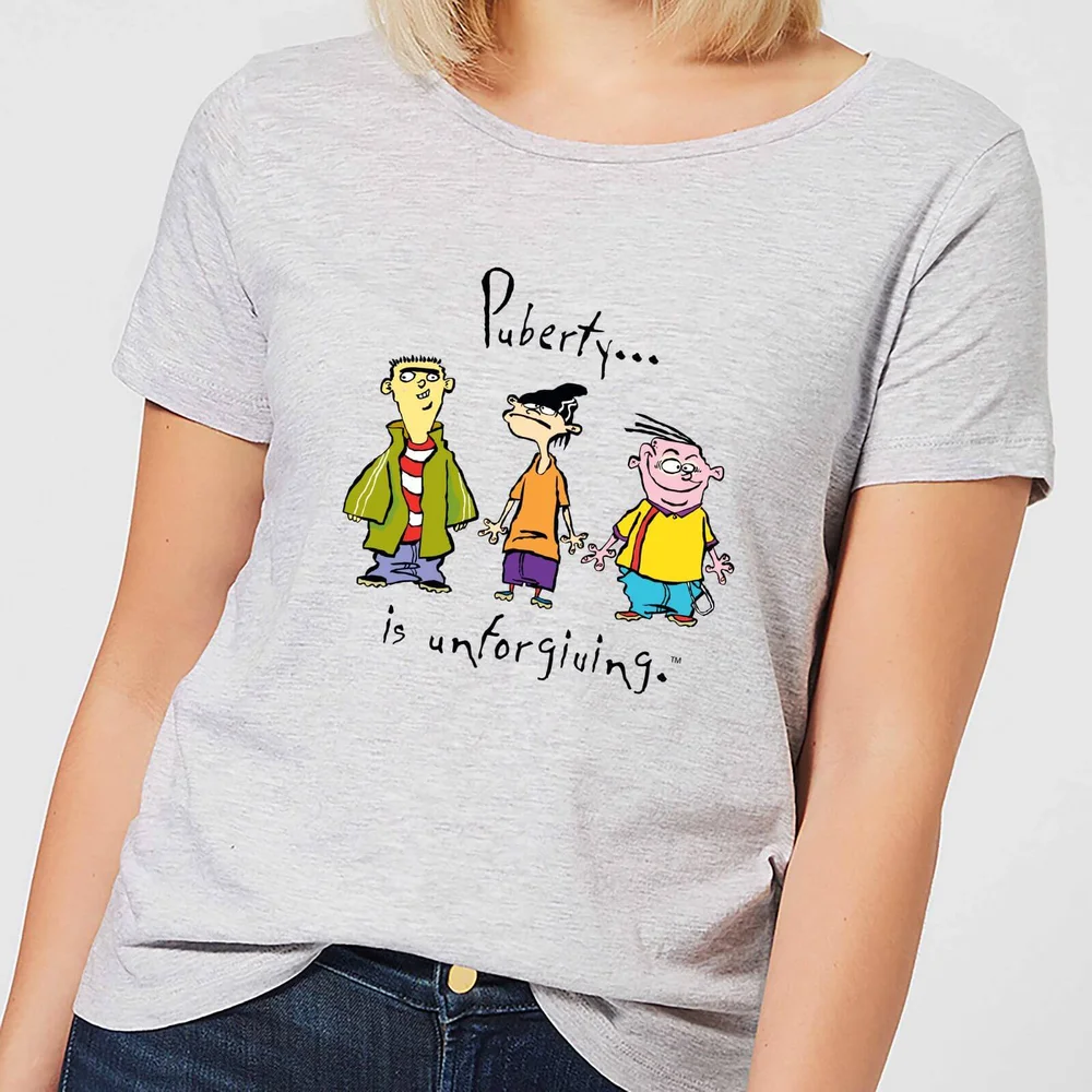 Ed, Edd n Eddy Puberty Is Unforgiving Women's T-Shirt - Grey - XS Bild 1