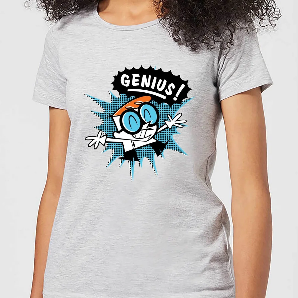 Dexters Lab Genius Women's T-Shirt - Grey - XS Bild 1