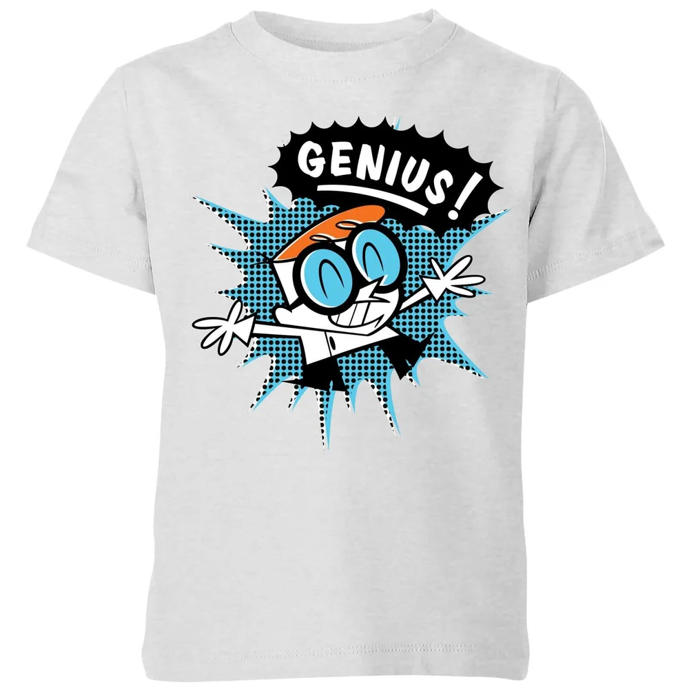 Dexters Lab Genius Kids' T-Shirt - Grey - 3-4 Jahre Bild 1
