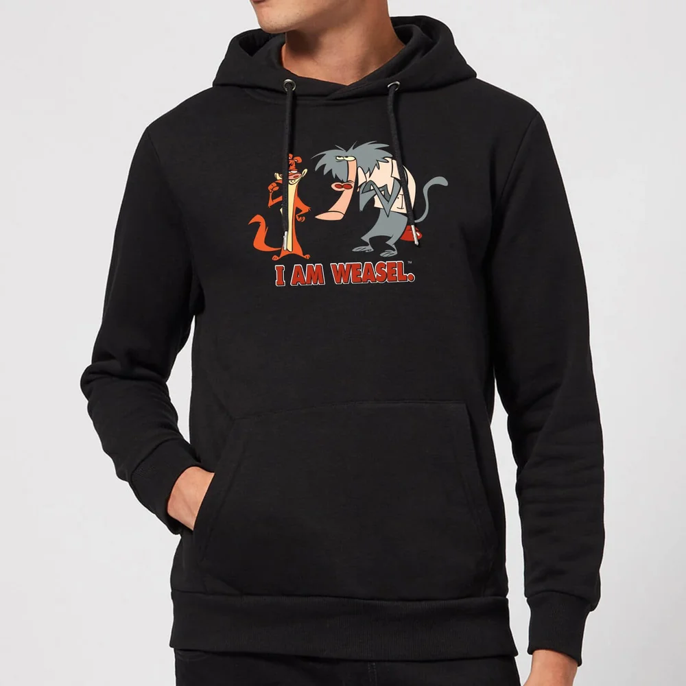 I Am Weasel Characters Hoodie - Black - S Bild 1