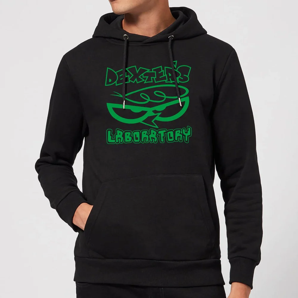 Dexters Lab Logo Hoodie - Black - S Bild 1