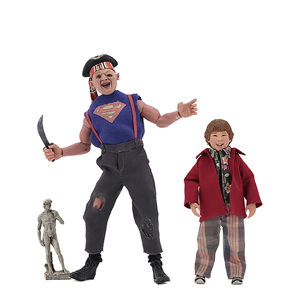 NECA Goonies - 8" Clothed Figure - Sloth and Chunk 2 Pack Bild 1