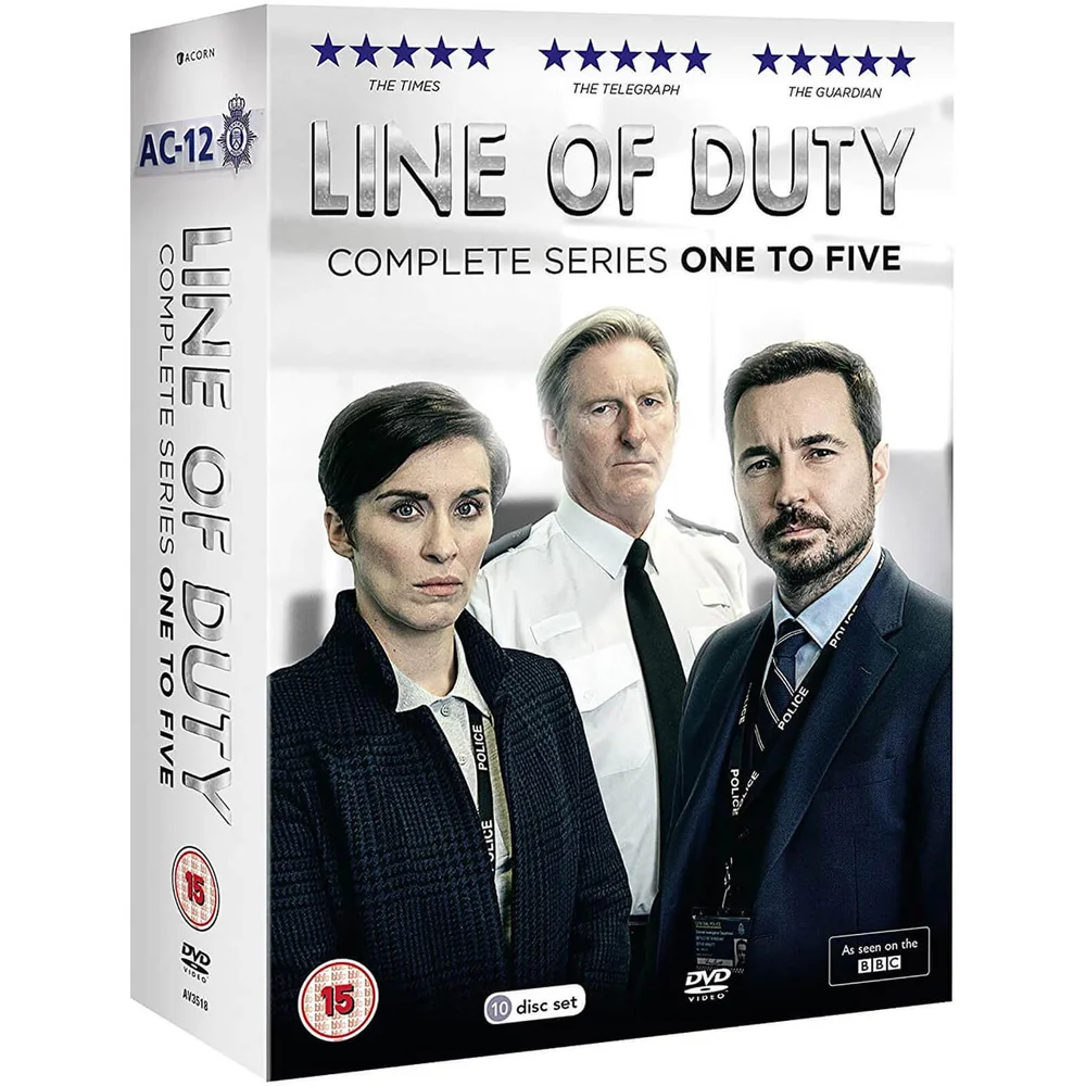 Line of Duty Serie 1-5 Box-Set Bild 1
