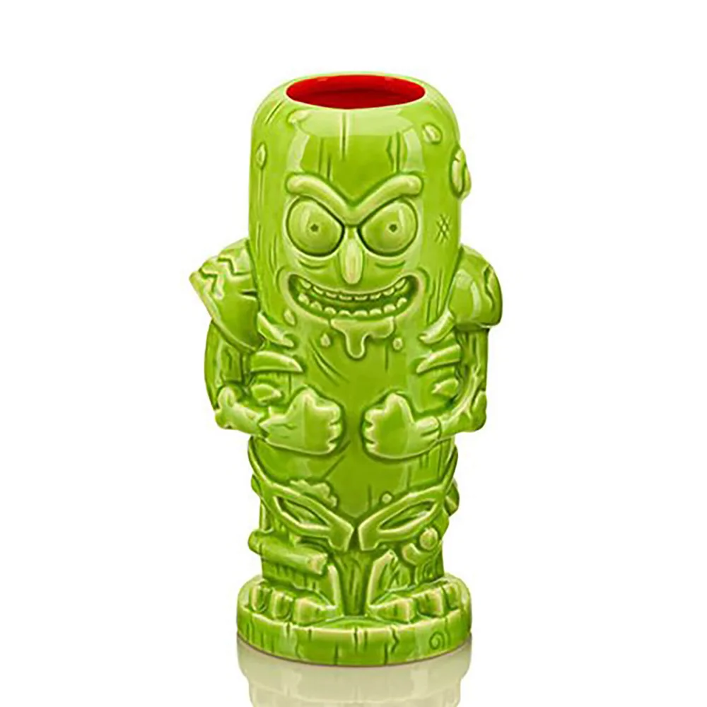 Beeline Creative Rick and Morty Pickle Rick Geeki Tiki Krug Bild 1