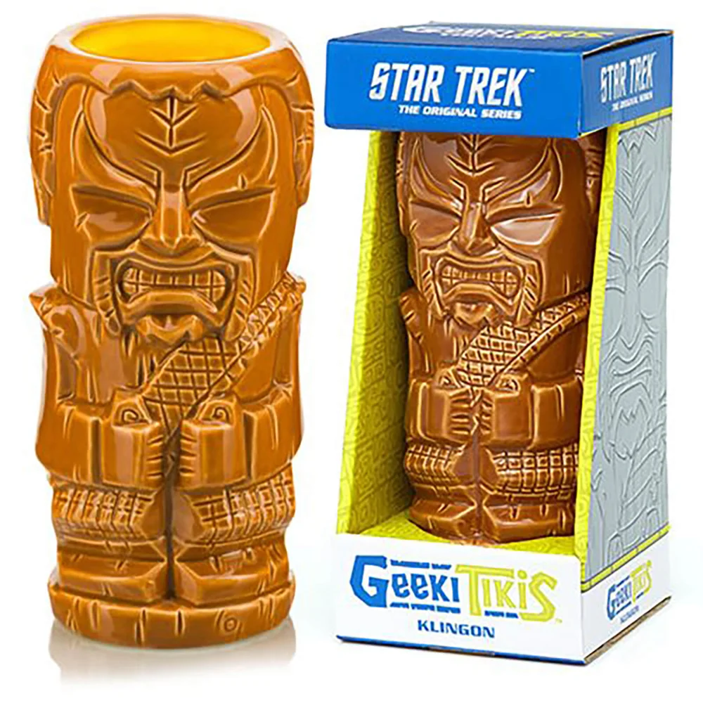Beeline Creative Star Trek: TOS Klingon 16 oz. Geeki Tikis Mug Bild 1