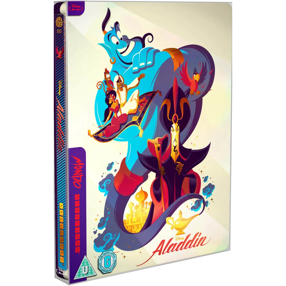Aladdin - Mondo #35 Zavvi Exklusives Limited Edition Steelbook Bild 1