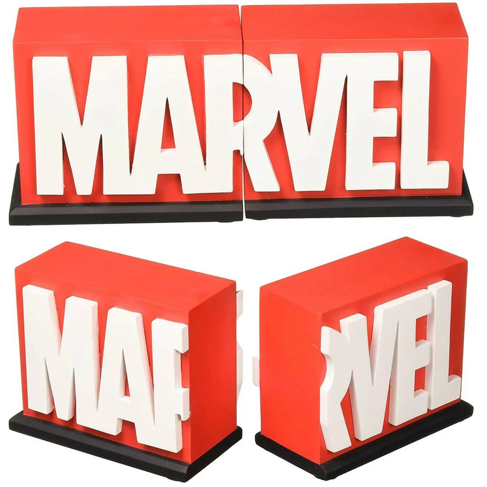 Gentle Giant Marvel Logo Bookends - 11cm Bild 1