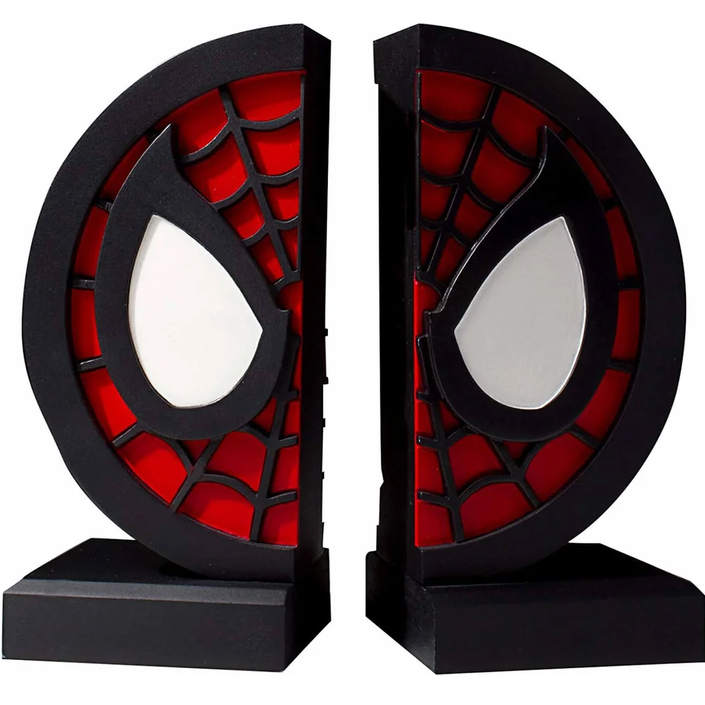 Gentle Giant Marvel Comics Spider-Man Logo Bookends - 16cm Bild 1