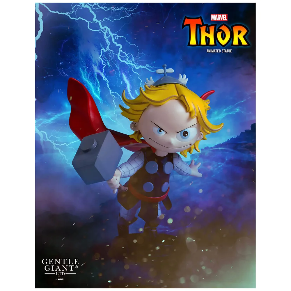 Gentle Giant Marvel Comics Thor Animierte Figur - 12 cm Bild 1