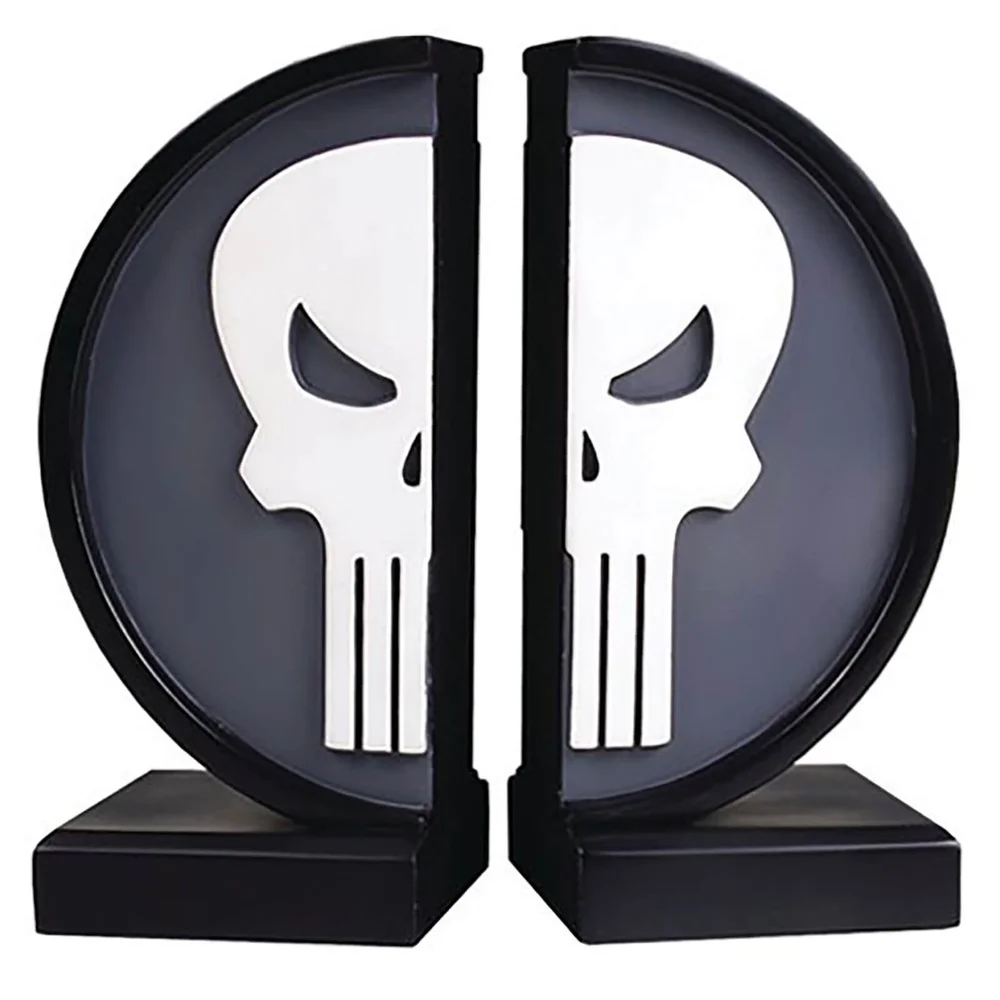 Gentle Giant Marvel Punisher Logo Buchstützen - 18 cm Bild 1