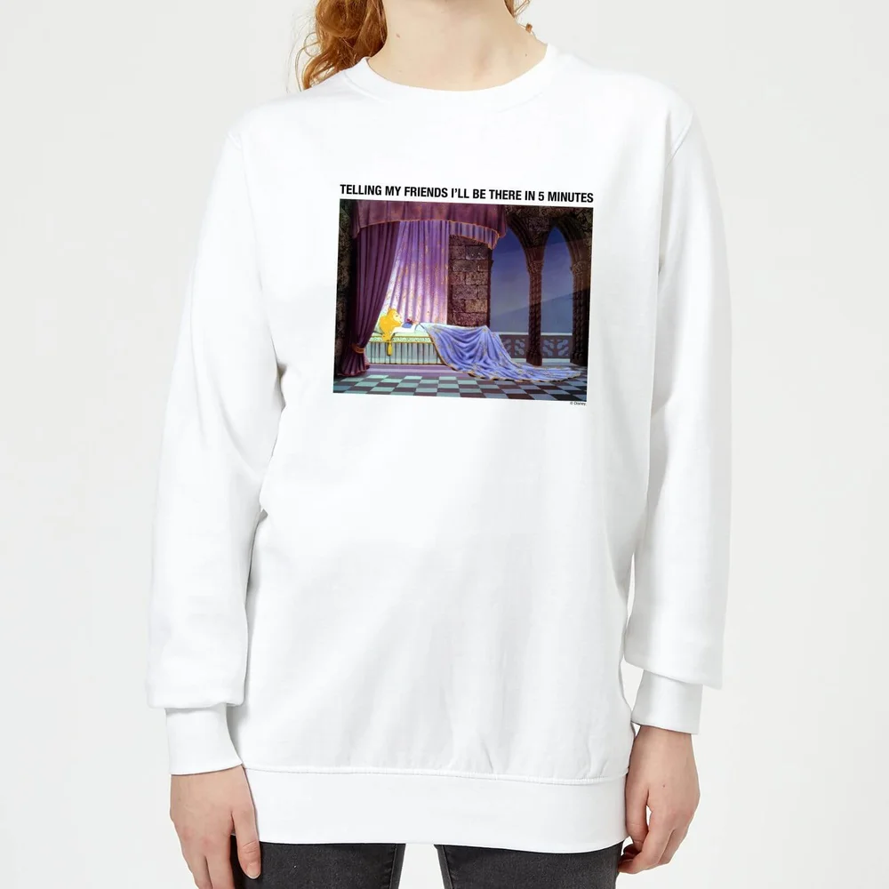 Disney Sleeping Beauty I'll Be There In Five Damen Sweatshirt - Weiß - XS Bild 1