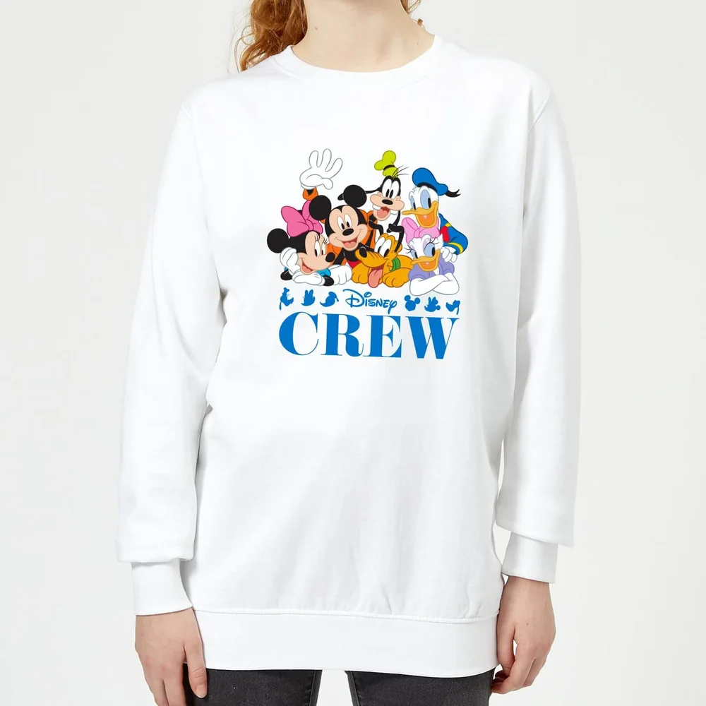 Disney Crew Damen Sweatshirt - Weiß - XS Bild 1