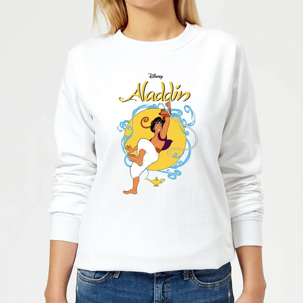 Disney Aladdin Rope Swing Damen Sweatshirt - Weiß - XS Bild 1