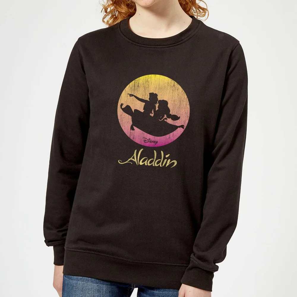 Disney Aladdin Flying Sunset Damen Sweatshirt - Schwarz - XS Bild 1