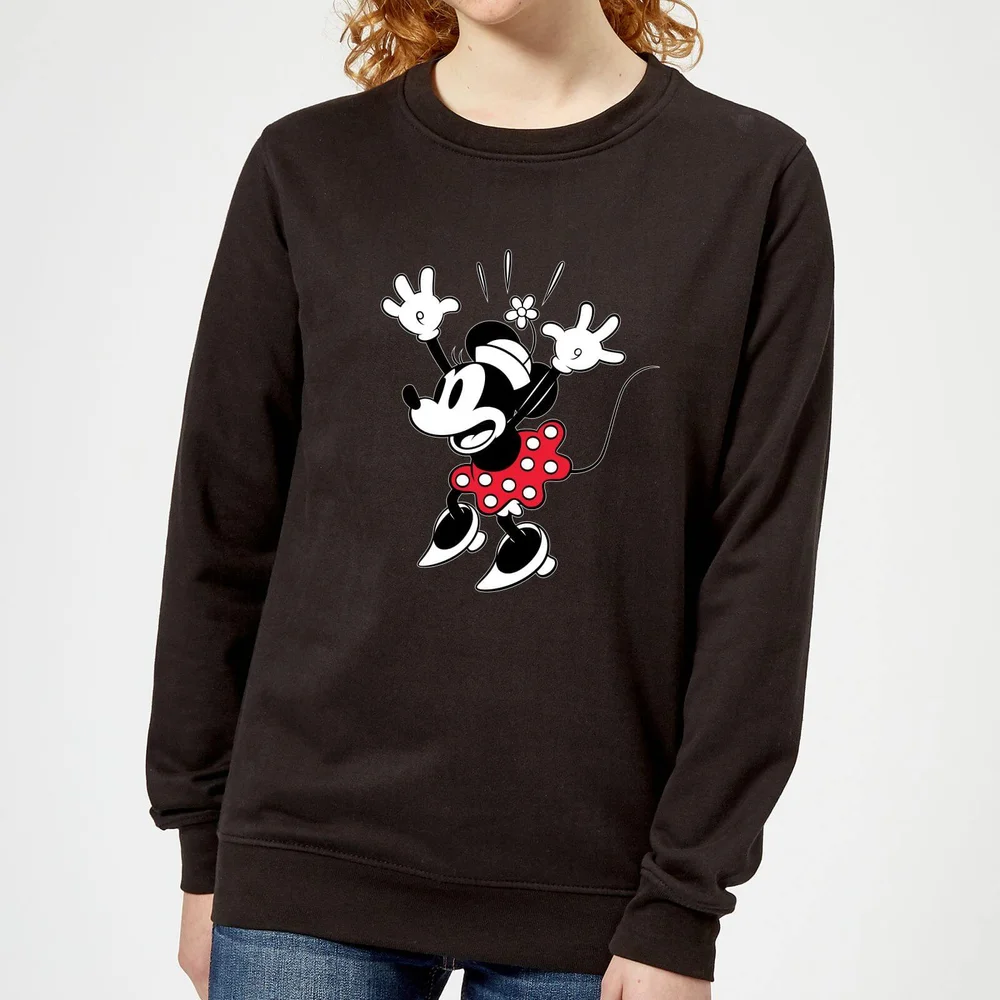 Disney Minnie Mouse Surprise Damen Sweatshirt - Schwarz - XS Bild 1