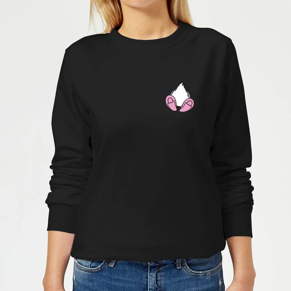 Disney Daisy Duck Backside Damen Sweatshirt - Schwarz - XS Bild 1