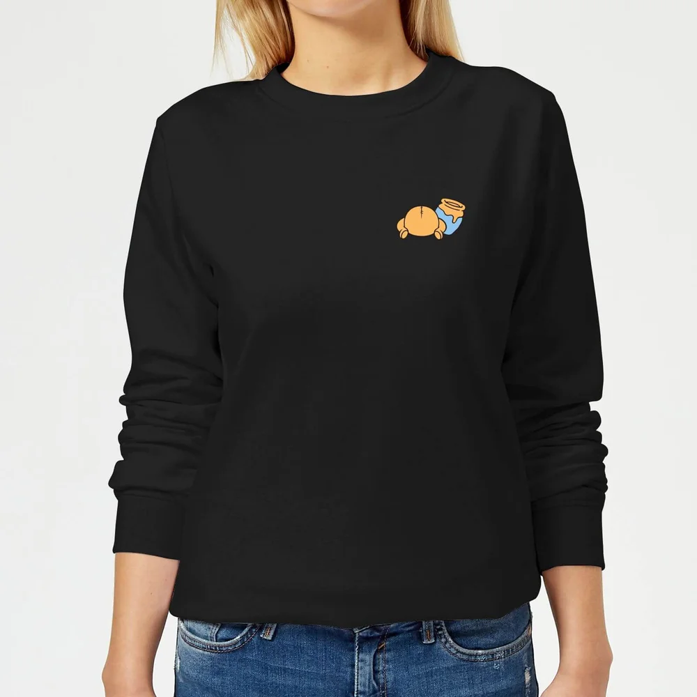 Disney Winnie The Pooh Backside Damen Sweatshirt - Schwarz - XS Bild 1