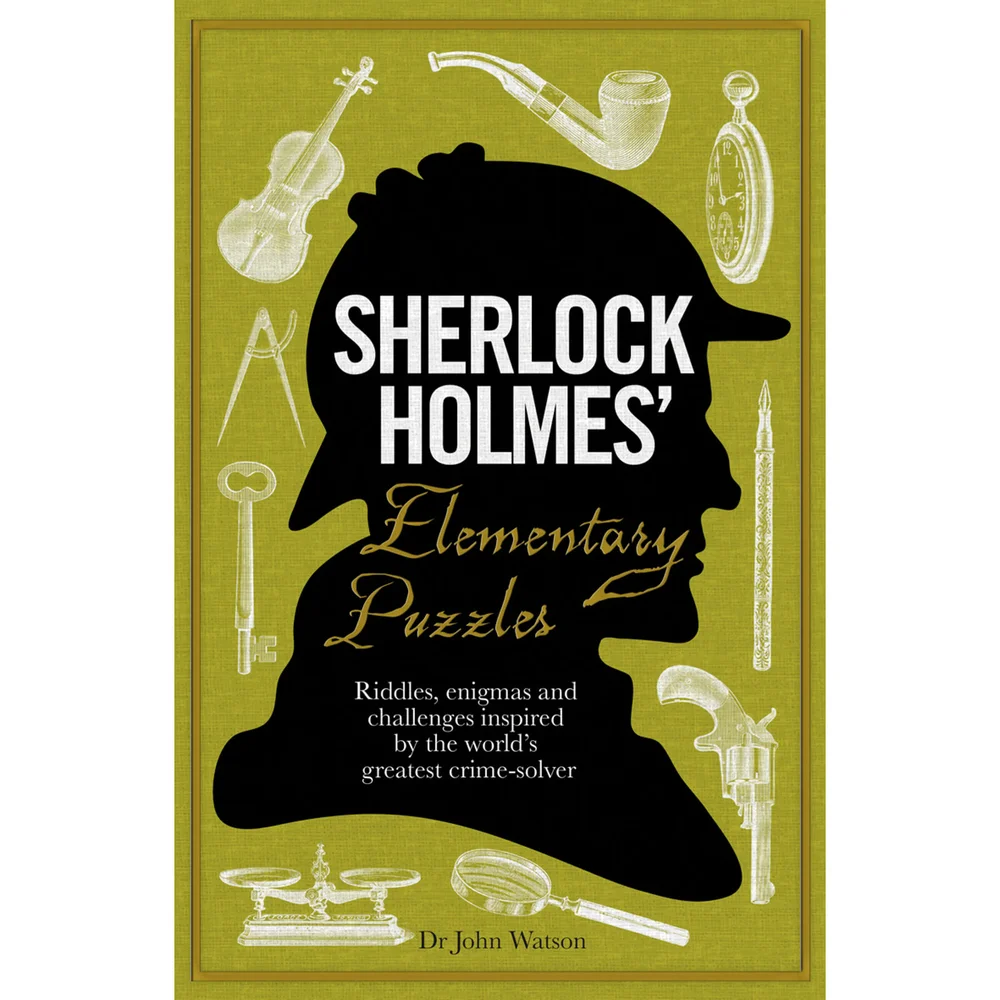 Sherlock Holmes' Elementary Puzzles (Hardback) Bild 1