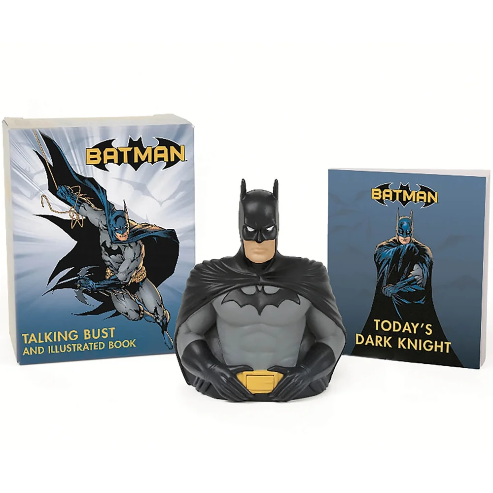 Batman: Sprechende Büste und Illustriertes Buch Bild 1