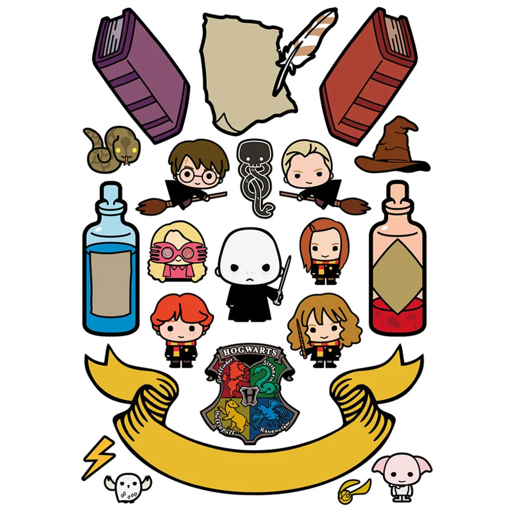 Offizielles Harry Potter Magnetset für den Kühlschrank Bild 1