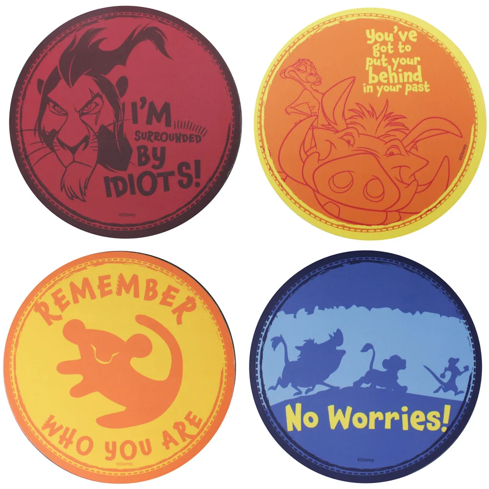 The Lion King Coaster Set Bild 1