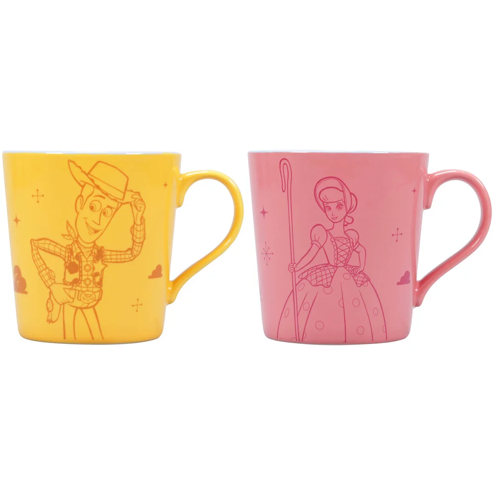 Toy Story Woody & Bo Mugs - Set of 2 Bild 1