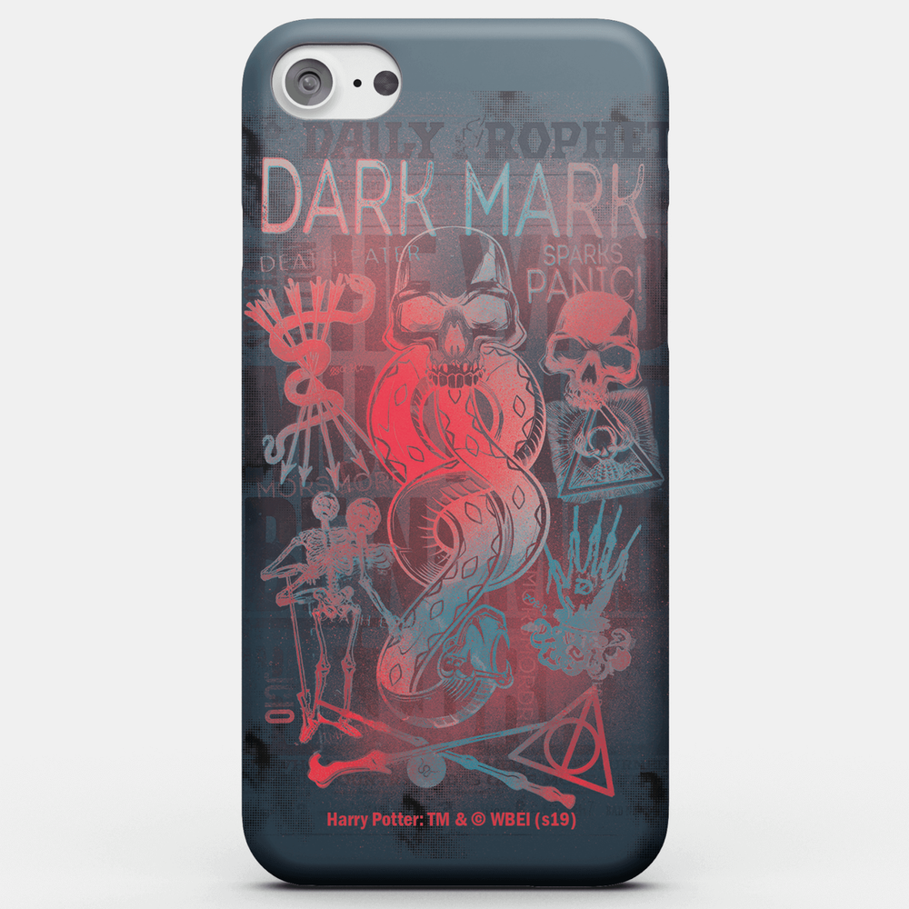 Harry Potter Phonecases Dark Mark Smartphone Hülle für iPhone und Android - iPhone 5/5s - Snap Hülle Matt Bild 1