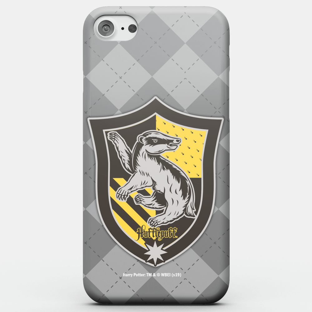 Harry Potter Phonecases Hufflepuff Crest Smartphone Hülle für iPhone und Android - iPhone 5/5s - Snap Hülle Matt Bild 1