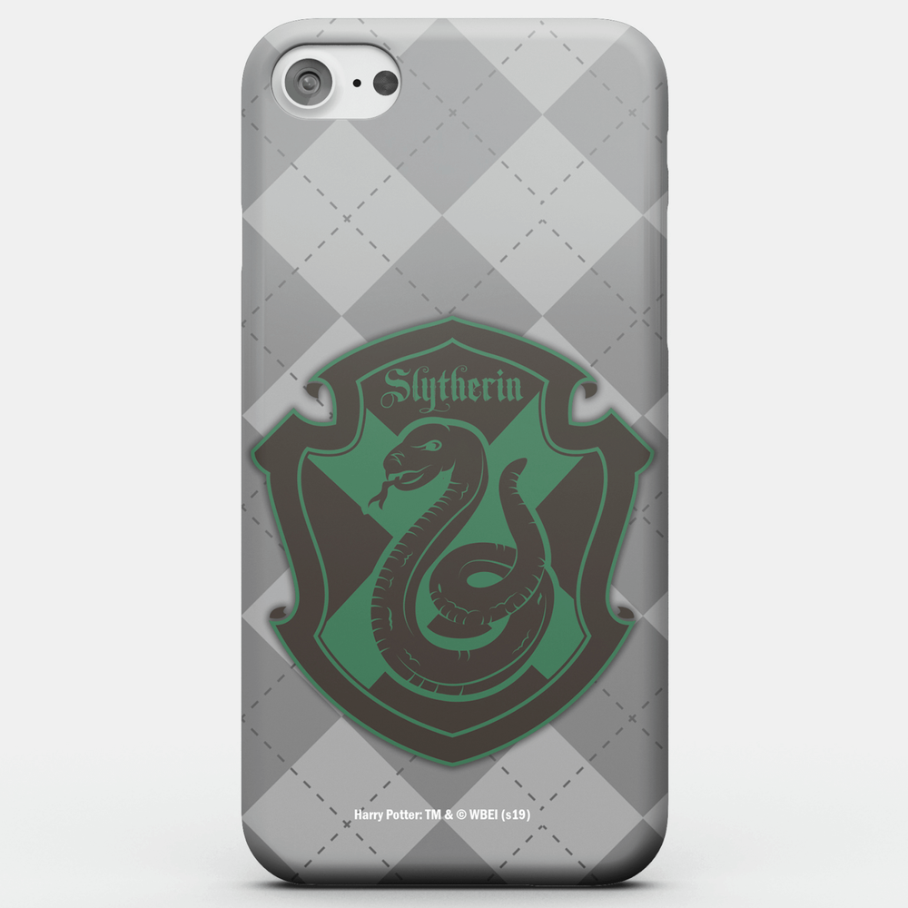 Harry Potter Phonecases Slytherin Crest Smartphone Hülle für iPhone und Android - iPhone 5/5s - Snap Hülle Matt Bild 1
