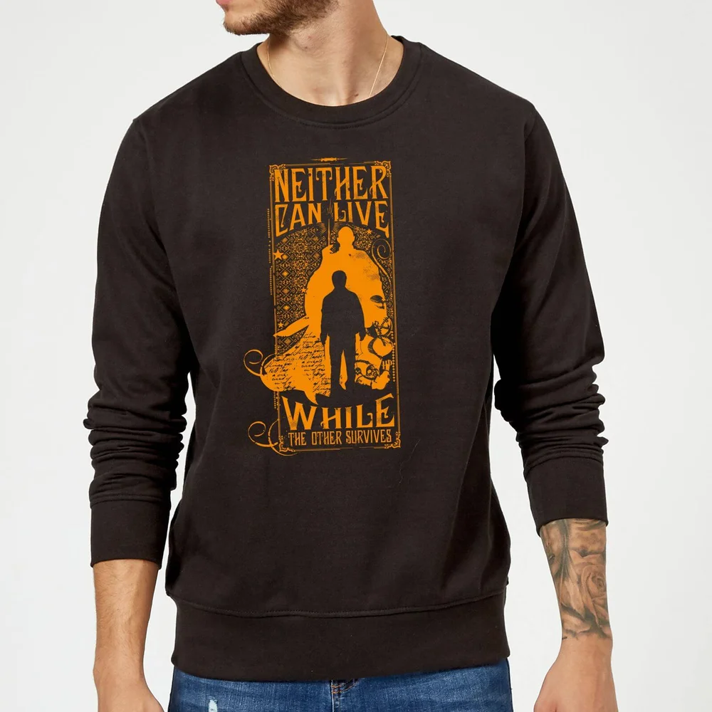 Harry Potter Neither Can Live Sweatshirt - Black - S Bild 1