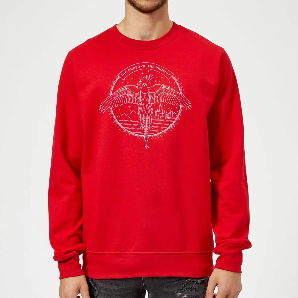 Harry Potter Order Of The Phoenix Sweatshirt - Red - S Bild 1