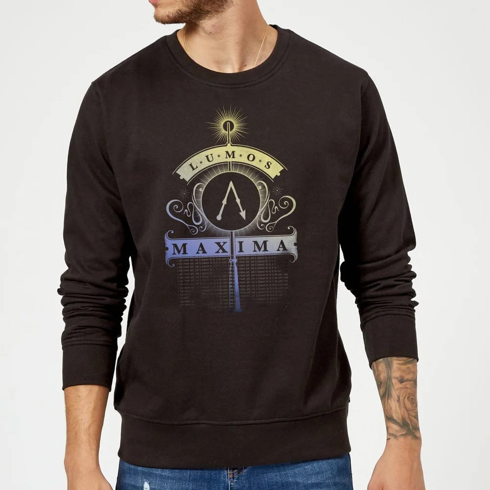 Harry Potter Lumos Maxima Sweatshirt - Black - S Bild 1