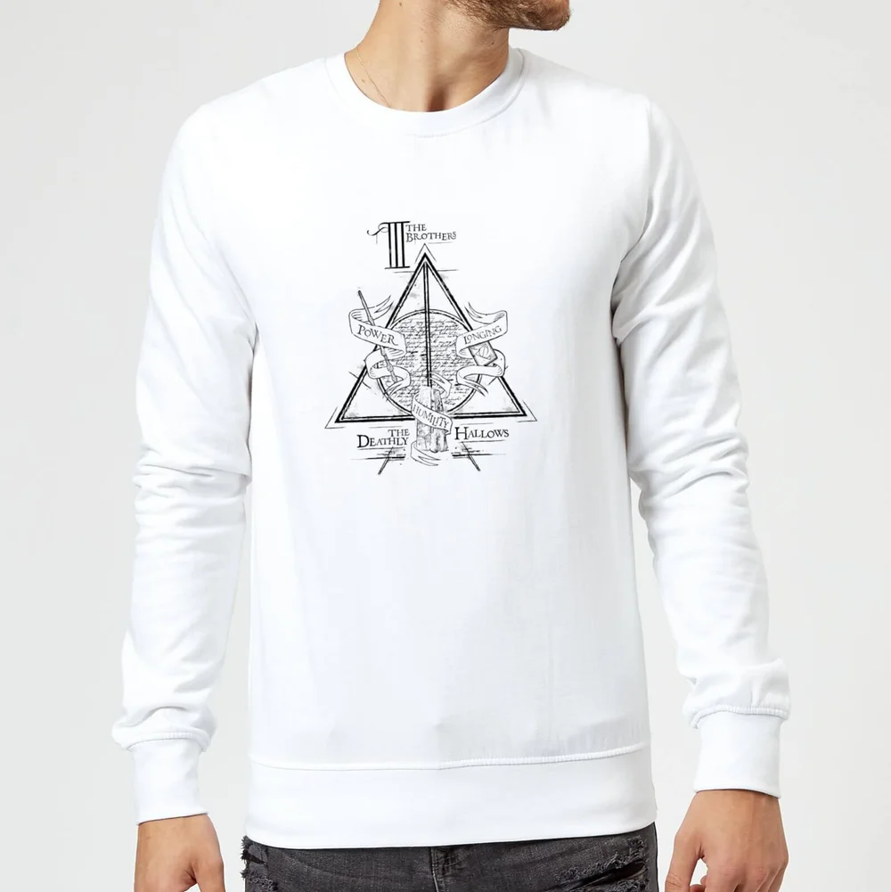 Harry Potter Three Dragons White Sweatshirt - White - S Bild 1