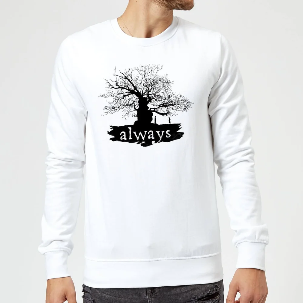 Harry Potter Always Tree Sweatshirt - White - S Bild 1