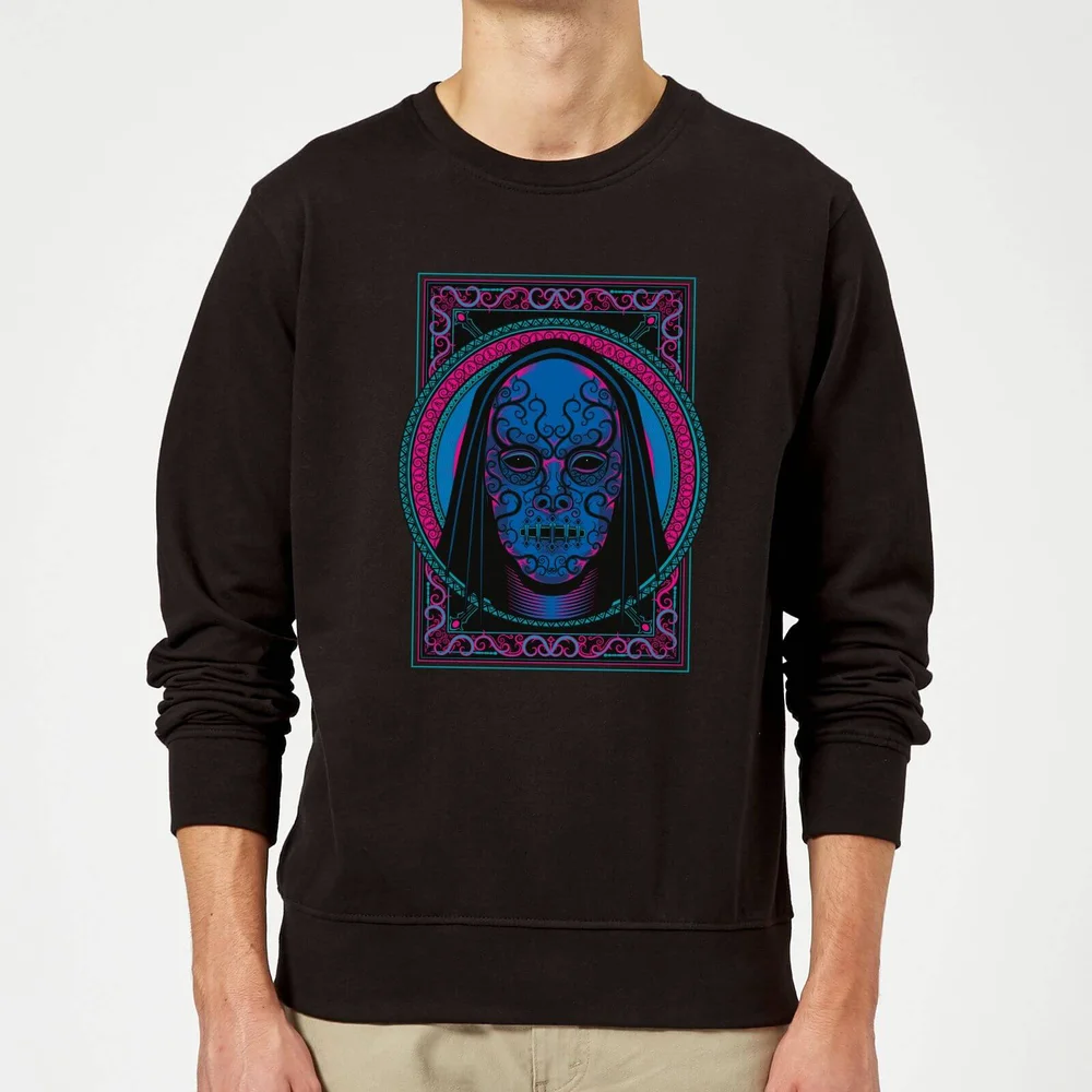 Harry Potter Death Mask Sweatshirt - Black - S Bild 1