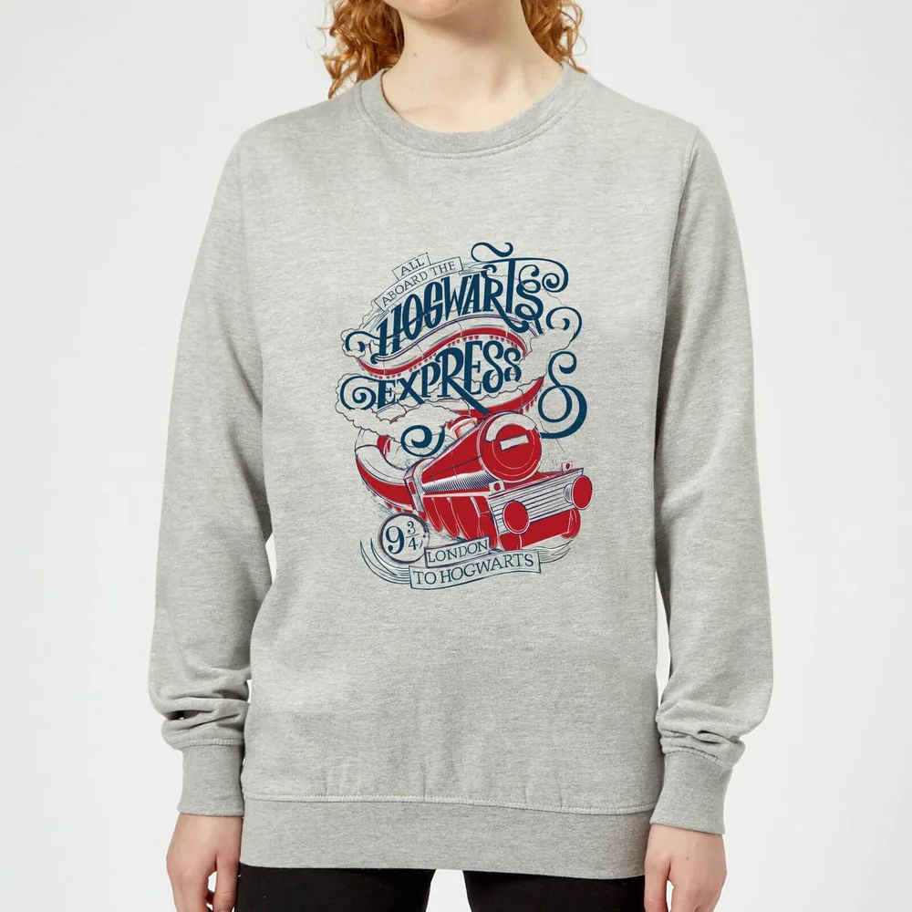 Harry Potter Hogwarts Express Women's Sweatshirt - Grey - 3XL Bild 1