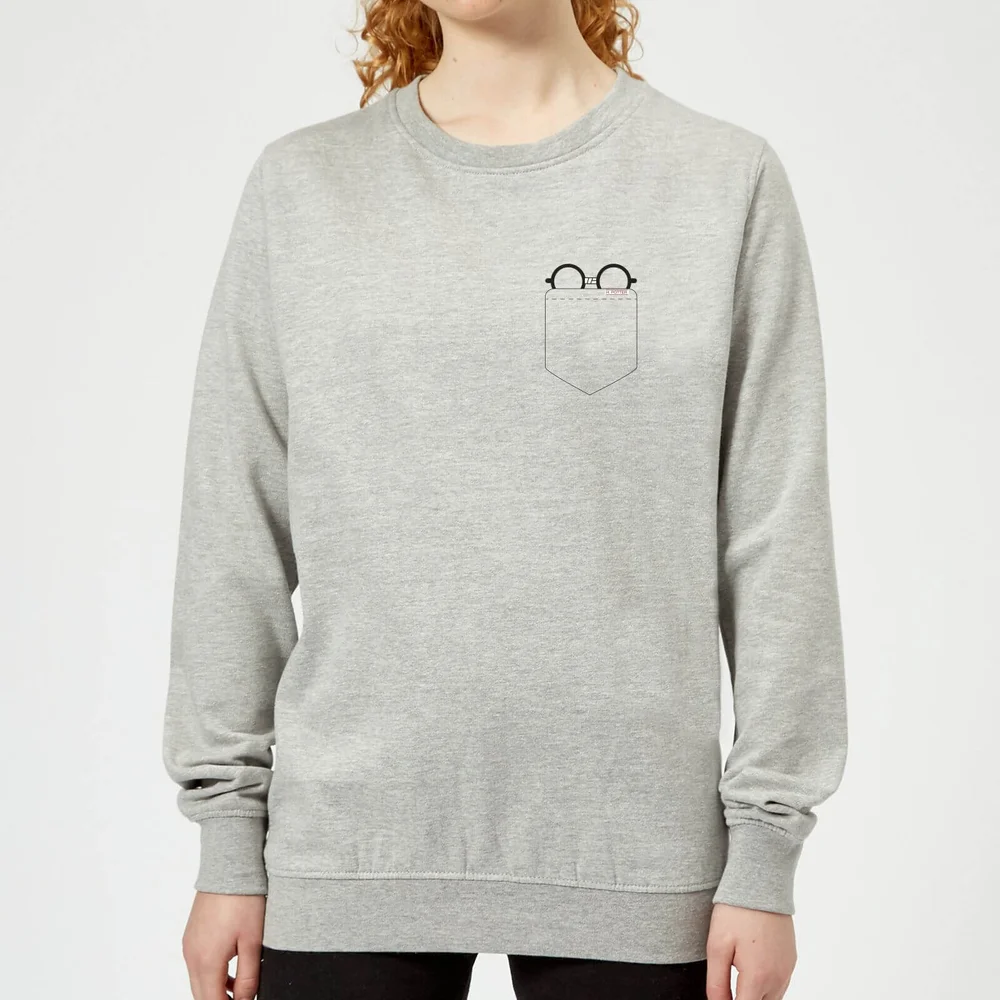 Harry Potter Harry Potter Pocket Glasses Women's Sweatshirt - Grey - 3XL Bild 1