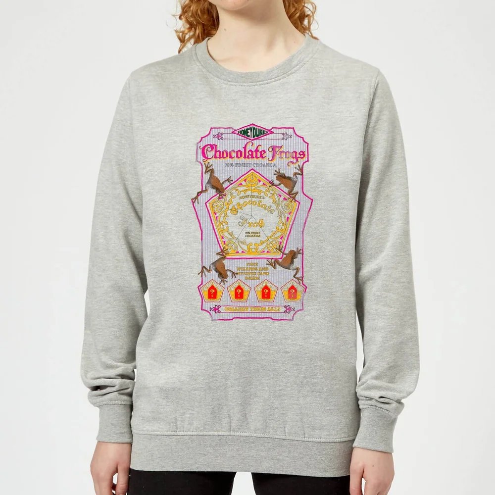 Harry Potter Chocolate Frog Women's Sweatshirt - Grey - 3XL Bild 1