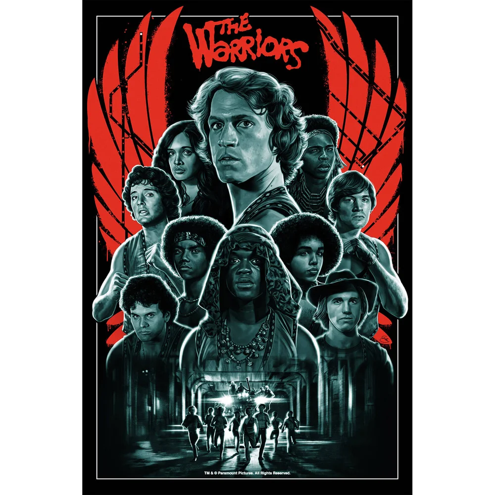 The Warriors '40-Jähriges Jubiläum' Screenprint Bild 1